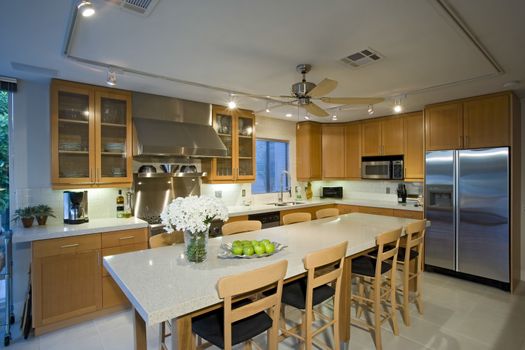 Luxury interior design kitchen
