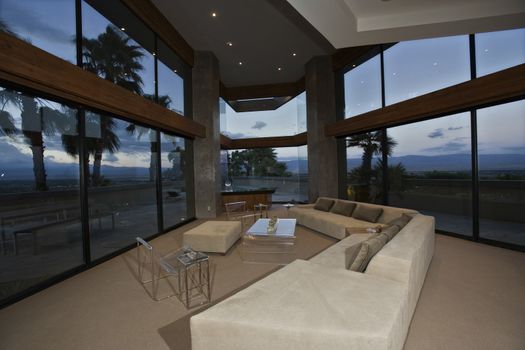 Luxury interior design lounge room