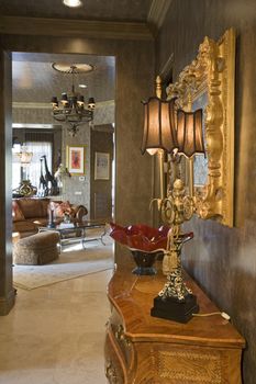 Luxurious old fashioned interior