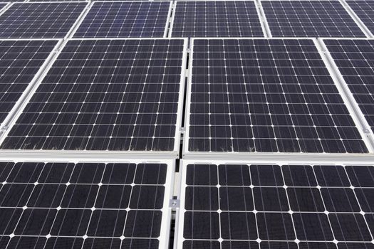 Large solar power panels