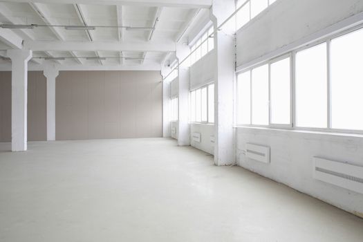 Large empty warehouse