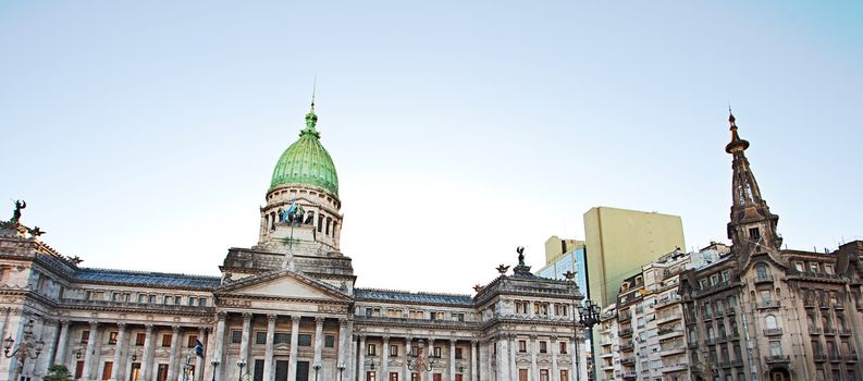 Building of Congress in Buenos Aires, Argentina