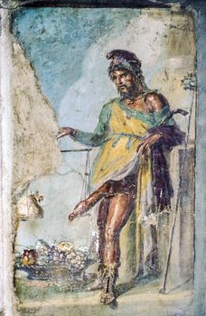  Ancient roman fresco of the roman god of fertility and lust Pri