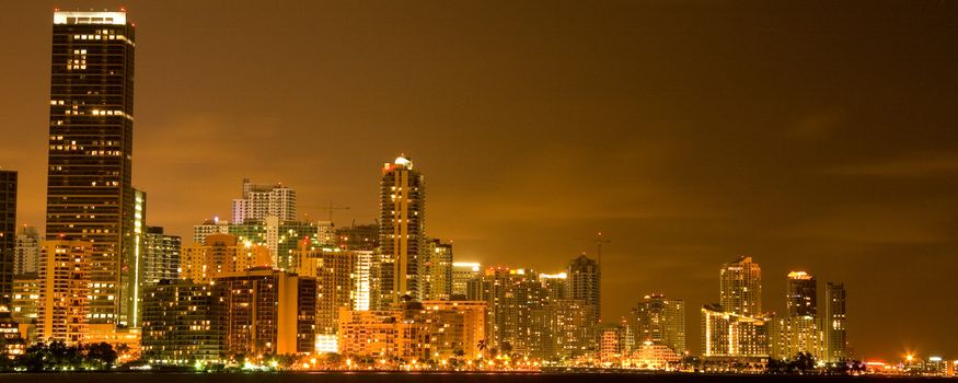 Miami at night