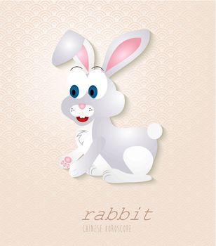 Chinese zodiac set Year of the Rabbit