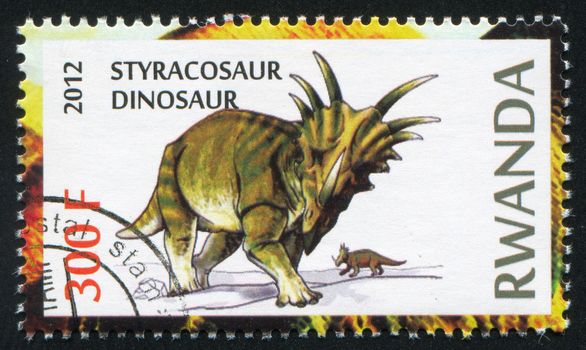 Styracosaurus dinosaur