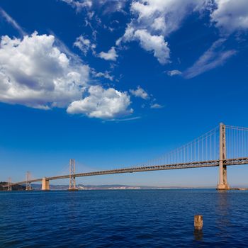 Bay Bridge in San Francisco to Oakland California