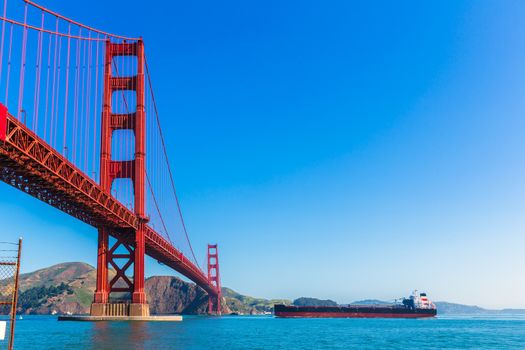 Golden Gate Bridge San Francisco from Presidio California
