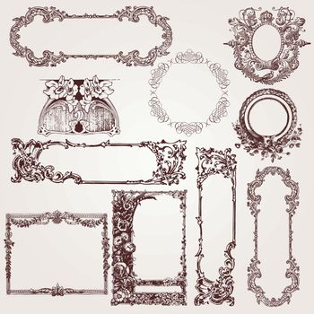 Antique design elements