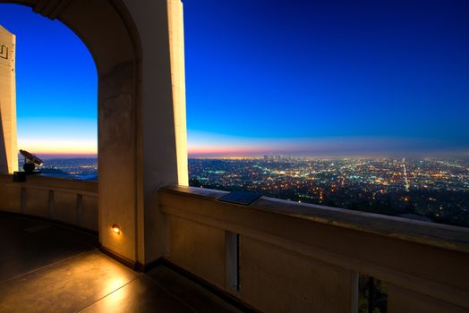 Los Angeles as seen from the Griffith Observatory