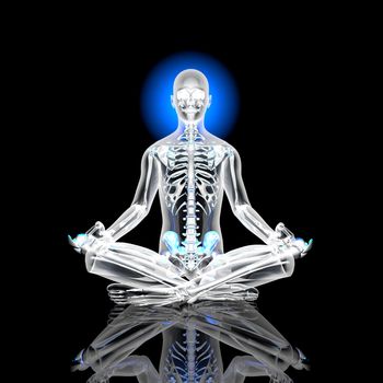 Yoga Meditation pose