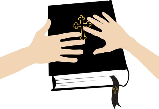 Marital oath on the Holy Bible