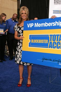 Jessica Simpson and Blockbuster Announce "Total Access"