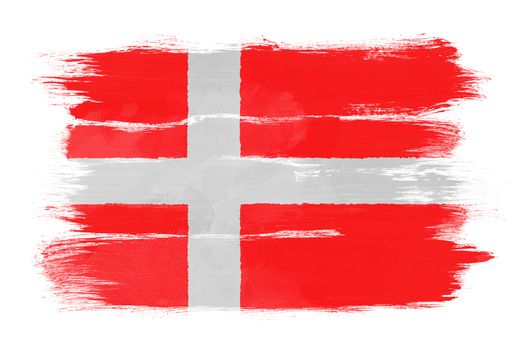 The Danish flag