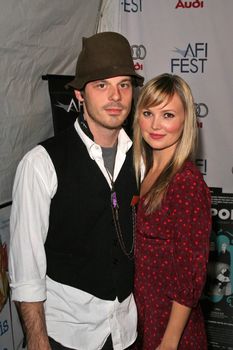 Scoot McNairy and Sara Simmonds
at the AFI Fest 2007 Presentation of "Persepolis". AFI Fest Rooftop Village, Hollywood, CA. 11-10-07/ImageCollect