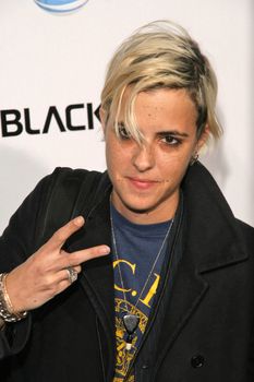 Samantha Ronson
at the Launch of Blackjack II by Samsung. Beso, Hollywood, CA. 11-14-07/ImageCollect