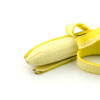 banana isolate with white background