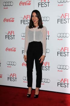 Aubrey Plaza
at the "Life Of Pi" Centerpiece Gala Screening and Los Angeles Times Young Hollywood Panel at AFI FEST 2012, Chinese Theater, Hollywood, CA 11-02-12/ImageCollect