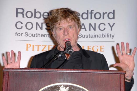 Robert Redford
attends the Pitzer College New Conservancy Honoring Robert Redford Press Conference, Los Angeles Press Club, Los Angeles, CA 11-19-12/ImageCollect
