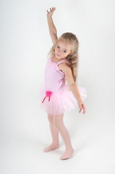 Ballet dancer doing pas
