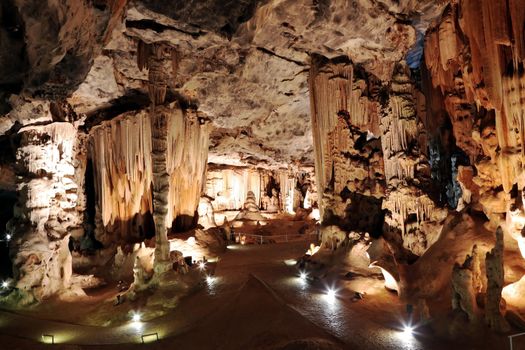 Limestone Cavern Formations