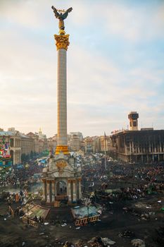 Maidan (Independence) square after the revolution