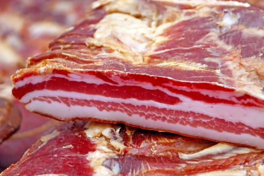 Dried bacon