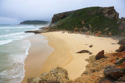Pristine Beach at a South African Coastal Reserve