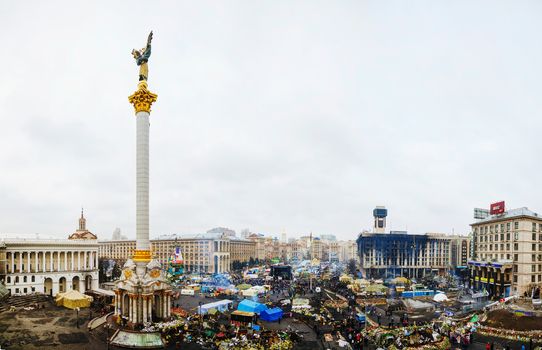 Maidan (Independence) square after the revolution