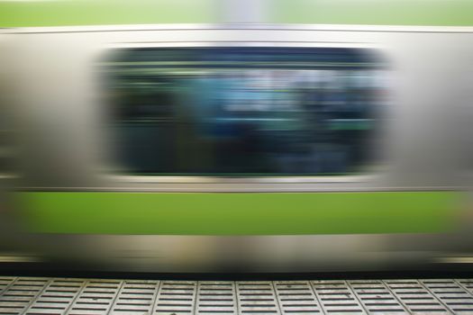 Magnetic levitation train - the fastest passenger train currentl