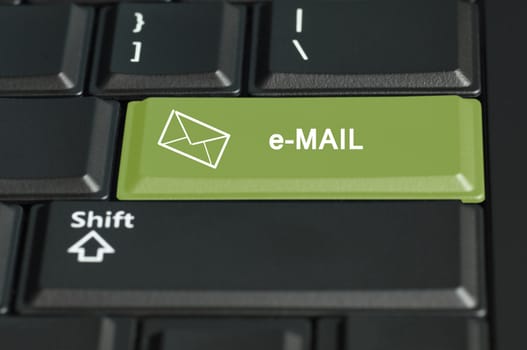 Shift to  E-mail button on enter key