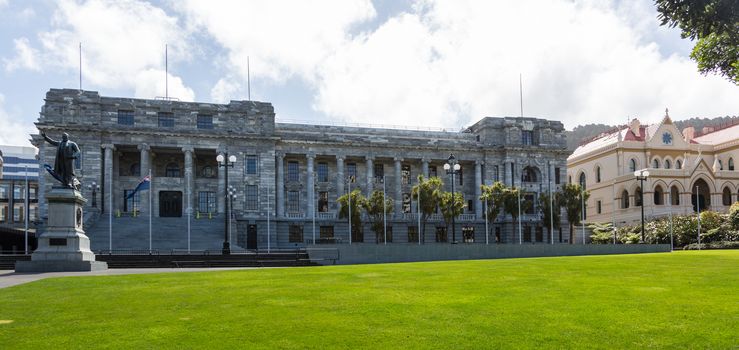 Wellington Parliament buildings NZ