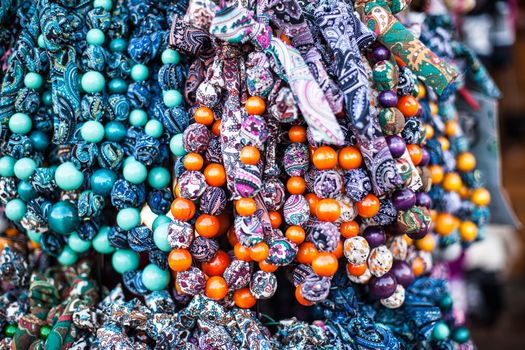 Colorful beads according to the art of contemporary mountaineers from Zakopane 