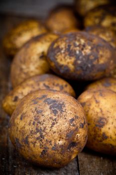 organic potatoes