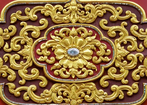 thai stucco pattern