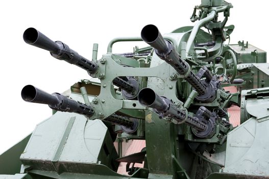 Anti-aircraft gun 