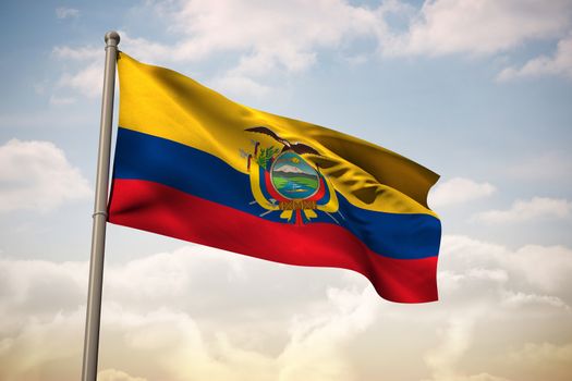 Ecuador national flag