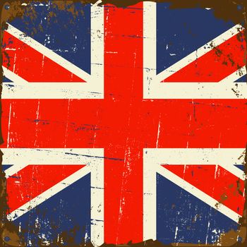 Vintage UK Flag
