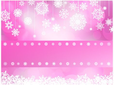 Beige christmas background with christmas snowflake. EPS 8 vector file included