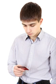 Teenager with Credit Card
