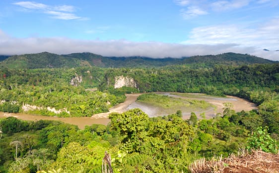 Pastasa river, Macas, Ecuador
