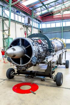 Turbine SNECMA Atar 09K50 of the Mirage F1