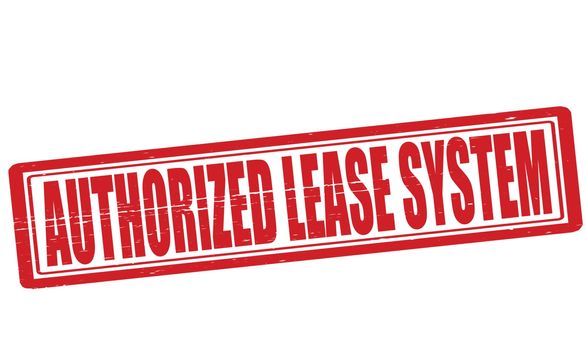 Authorized lease system
