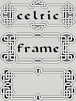 Set celtic frame an element of design