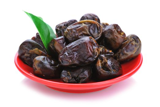 Dried date palm fruit