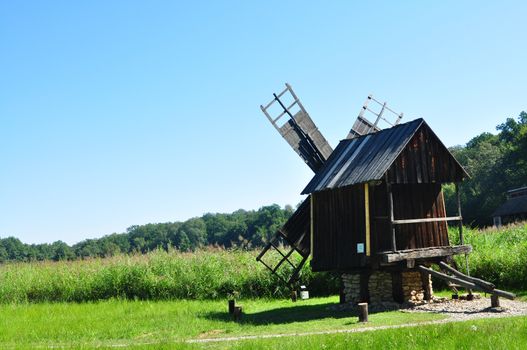 sibiu ethno museum wind mill