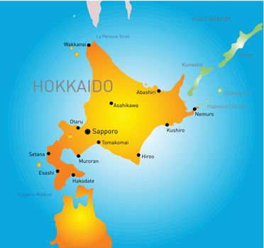Hokkaido island
