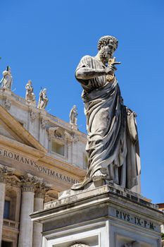 Saint Peter statue, Vatican city, Rome