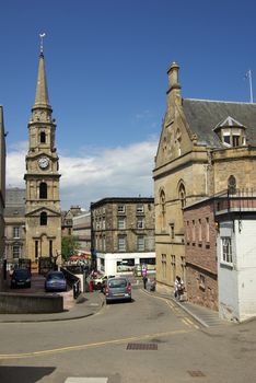 Street in Inverness, Scotland