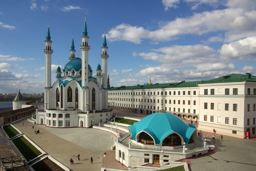 Qol Sharif Mosque in Kazan Kremlin, Tatarstan, Russia